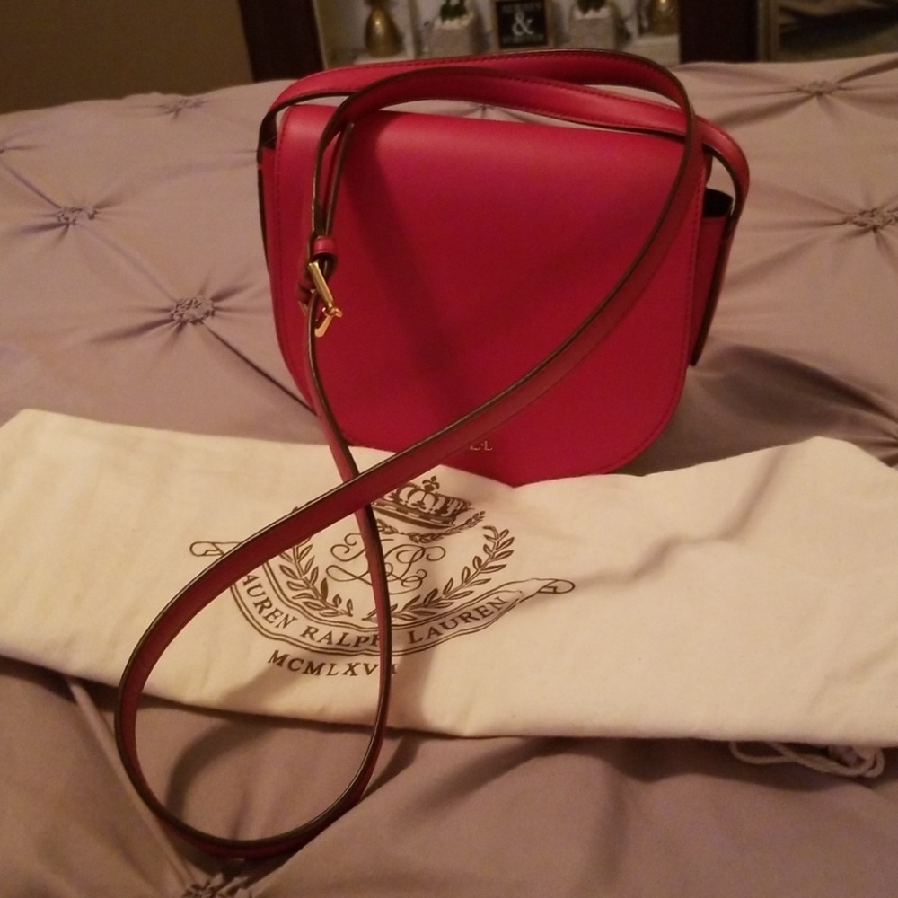 Lauren Ralph Lauren Dryden Caley Mini Saddle Bag